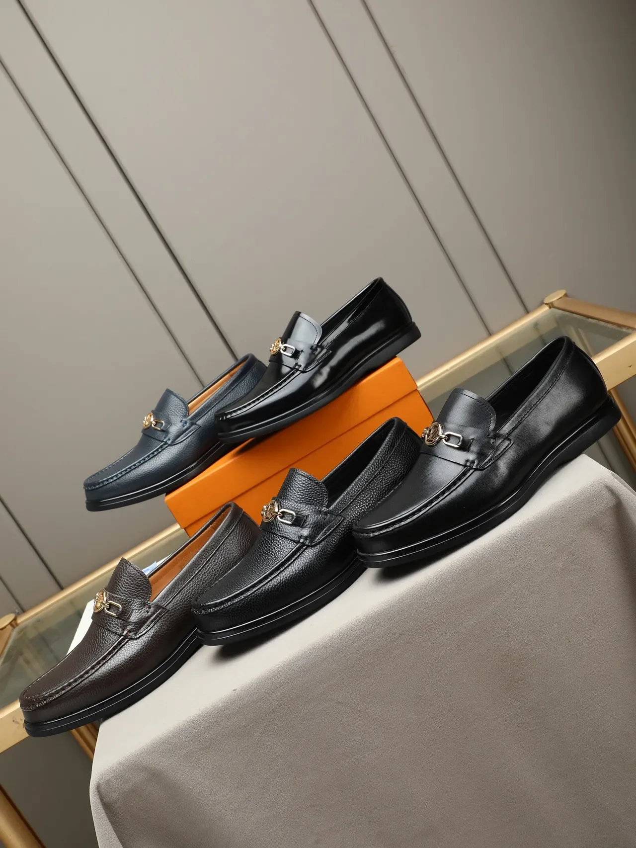 Black Patent Leather Horsebit Loafer 2