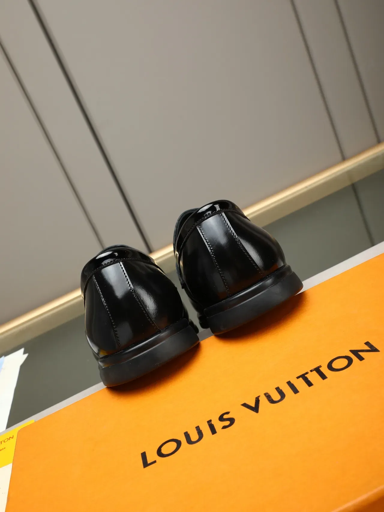 Black Patent Leather Horsebit Loafer 4