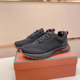 Zapatillas negras rosadas con upper de punto media suela esculpida
