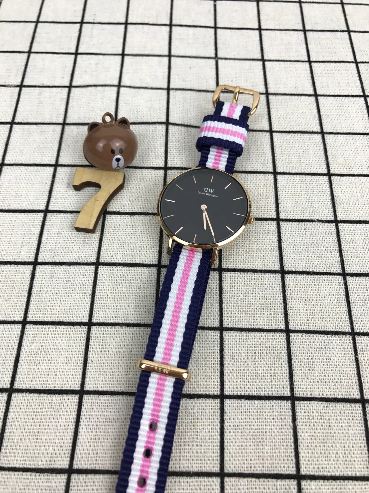 Daniel Wellington Classic Petite Black Gold Quartz Watch 2