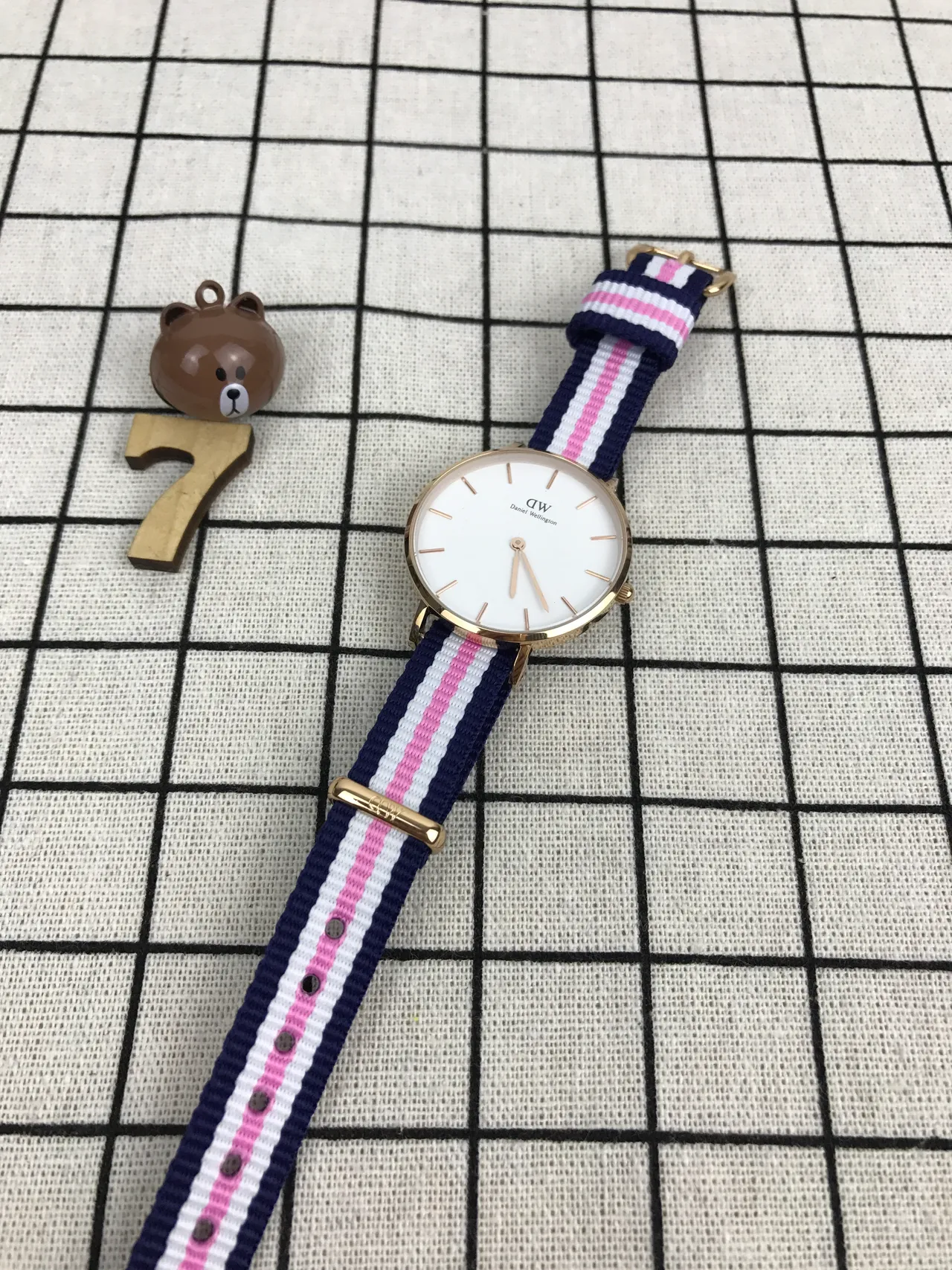 Daniel Wellington Classic Petite Black Gold Quartz Watch 3