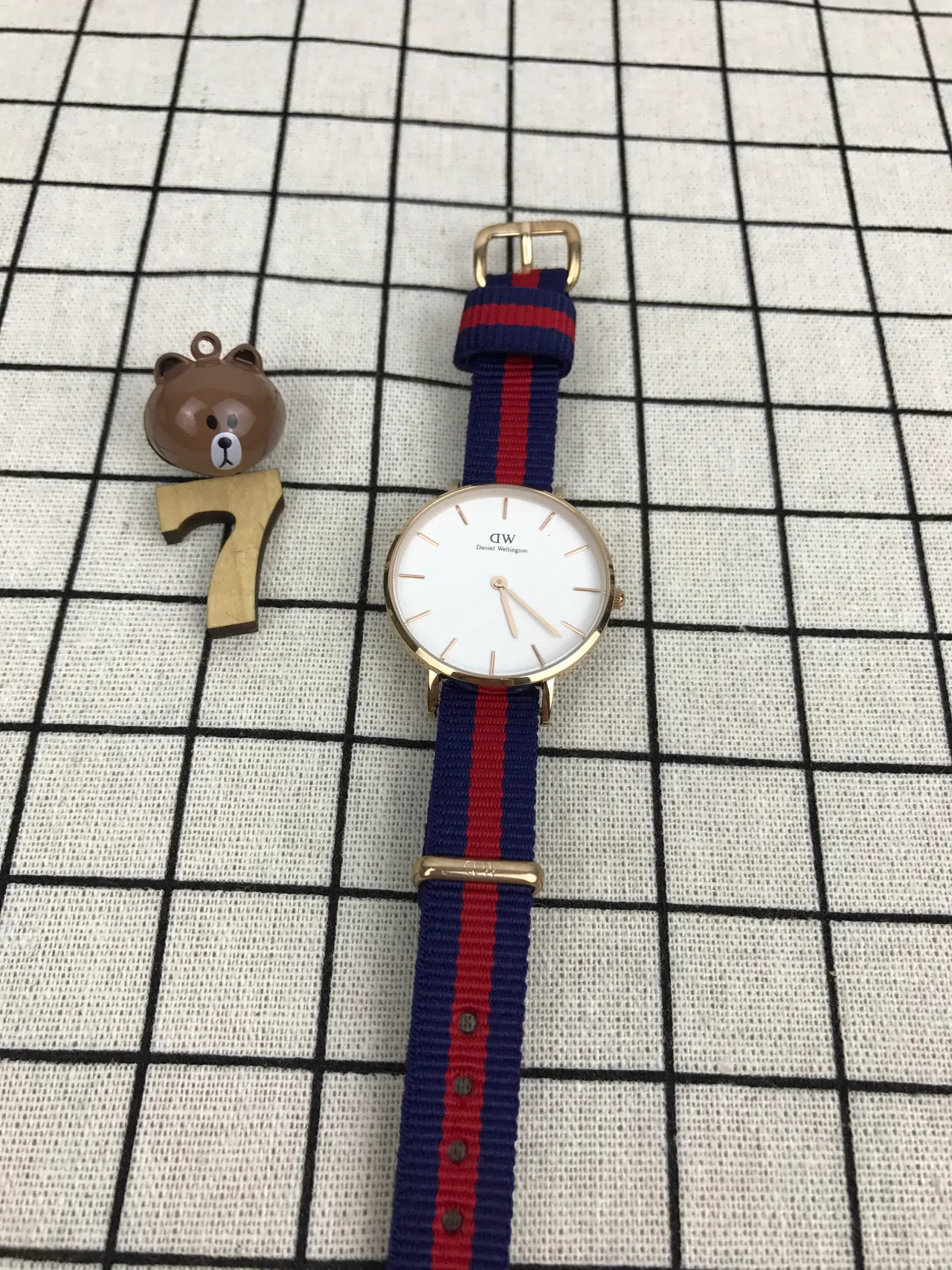 Daniel Wellington Classic Petite Black Gold Quartz Watch 5