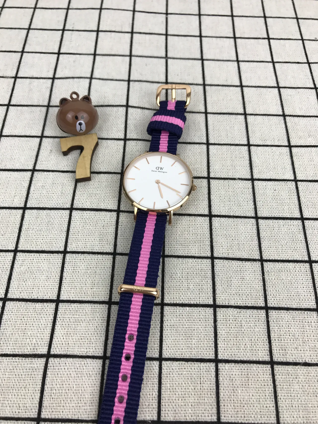 Daniel Wellington Classic Petite Black Gold Quartz Watch 8