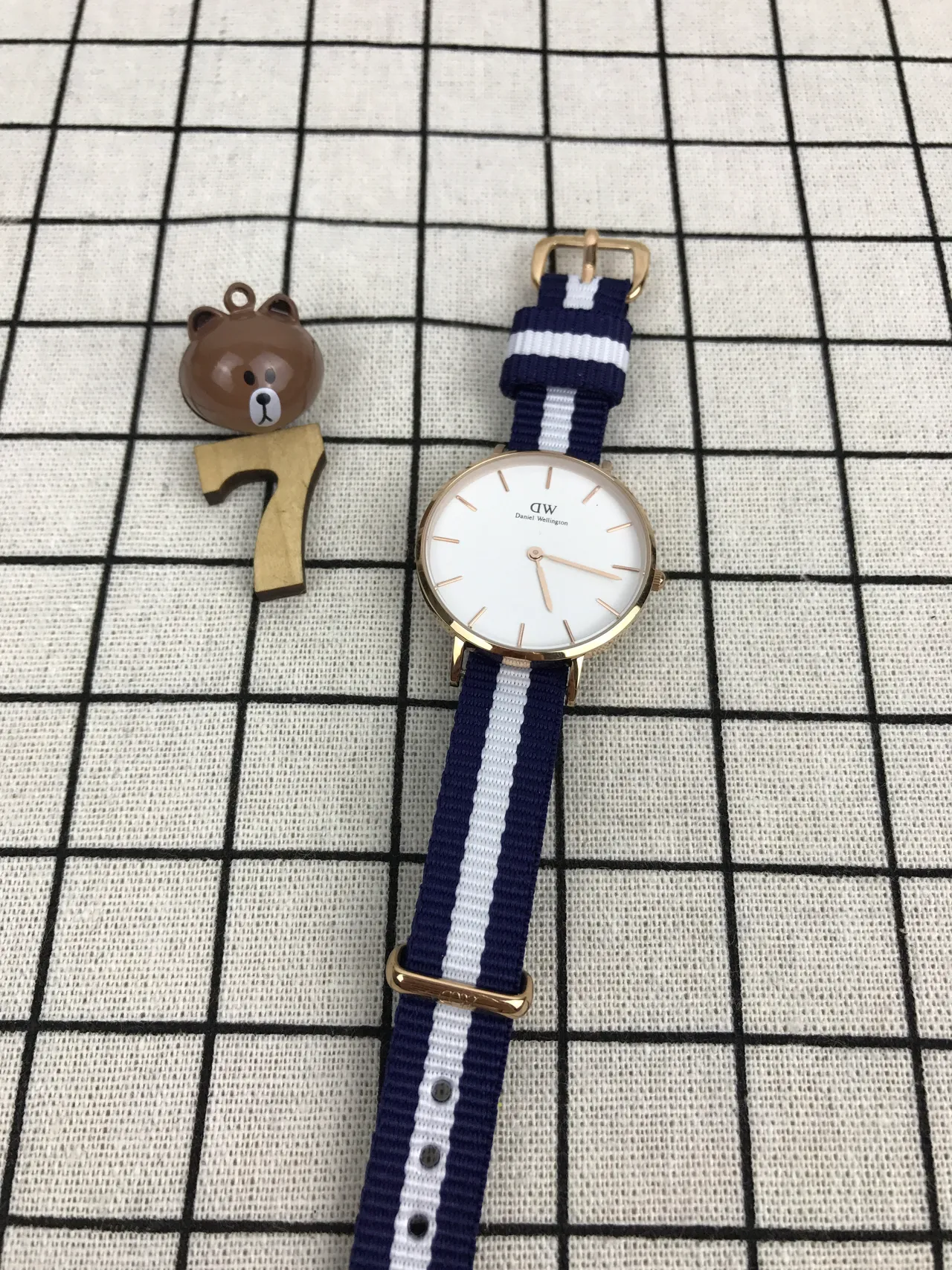 Daniel Wellington Classic Petite Black Gold Quartz Watch 11