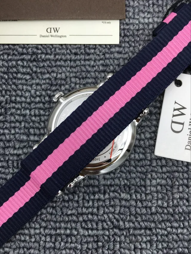 Daniel Wellington 白色海军极简表盘石英表 6