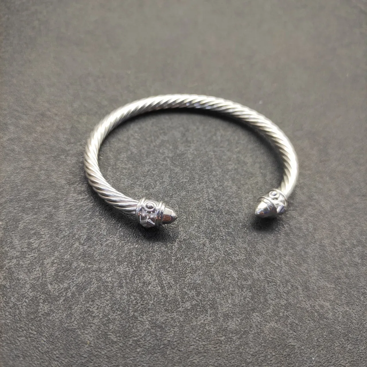 David Yurman Cable Classics Twisted Silver Bracelet 6