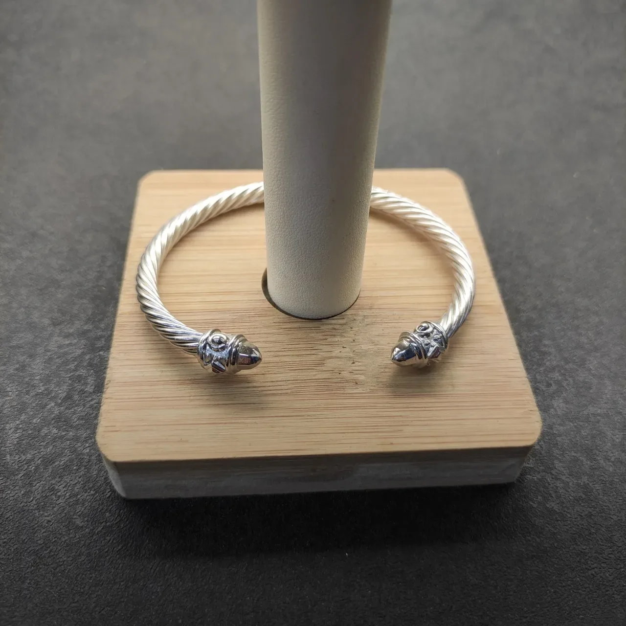 David Yurman Cable Classics Twisted Silver Bracelet 7