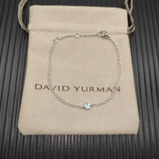 David Yurman سوار حجر أكوامارين واحد