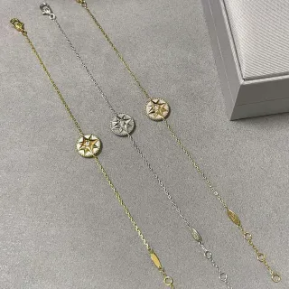 سوارات التعويذة Starburst الذهبية والفضية