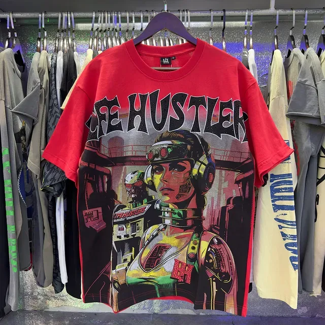 Graphic Front Print Oversized T-Shirt 12