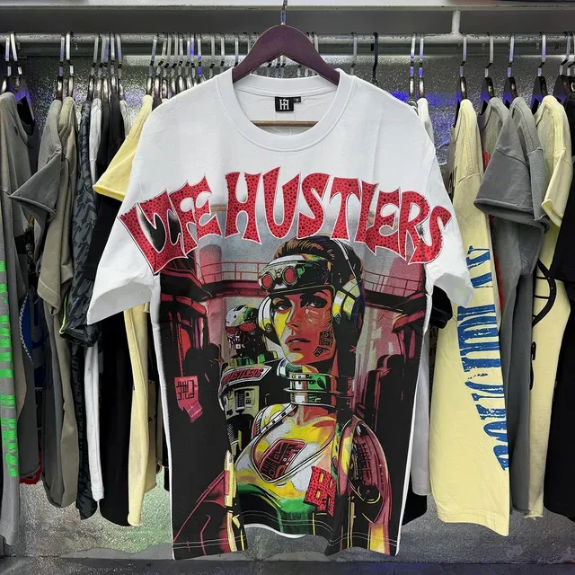 Graphic Front Print Oversized T-Shirt 14