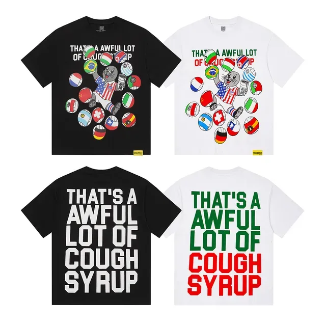Graphic Print Crew Neck Oversized T-Shirt 2