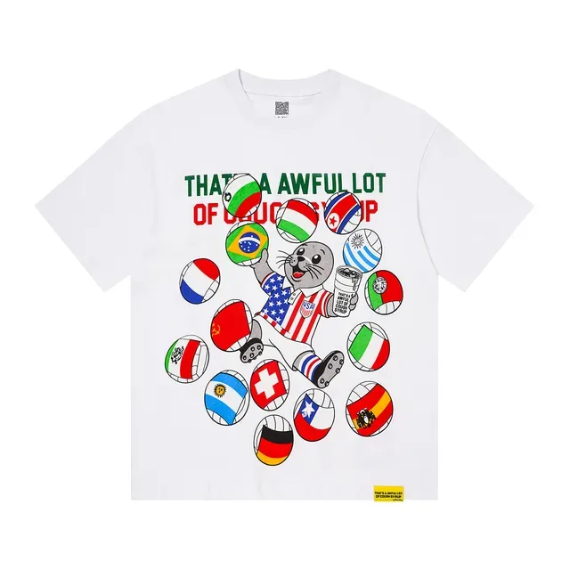 Graphic Print Crew Neck Oversized T-Shirt 4