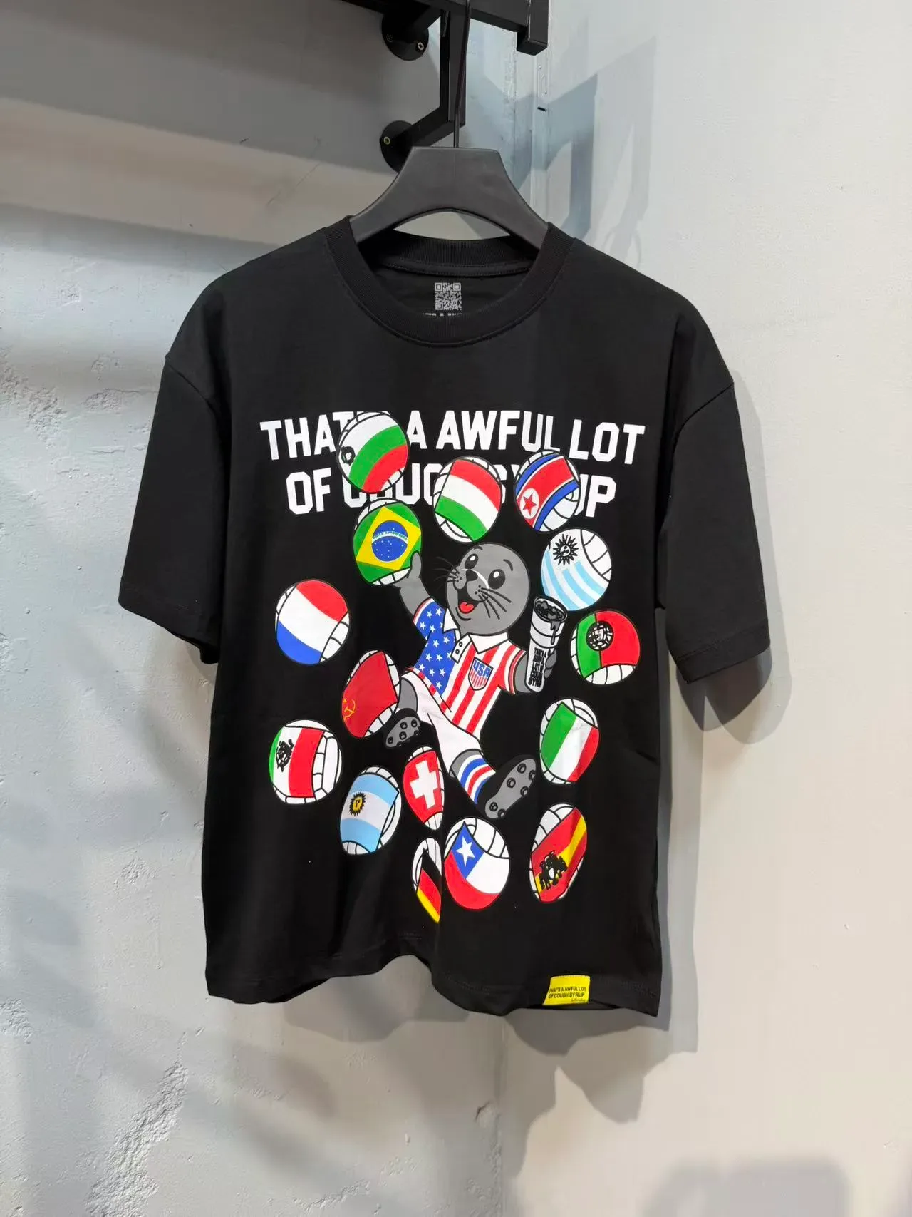 Graphic Print Crew Neck Oversized T-Shirt 13