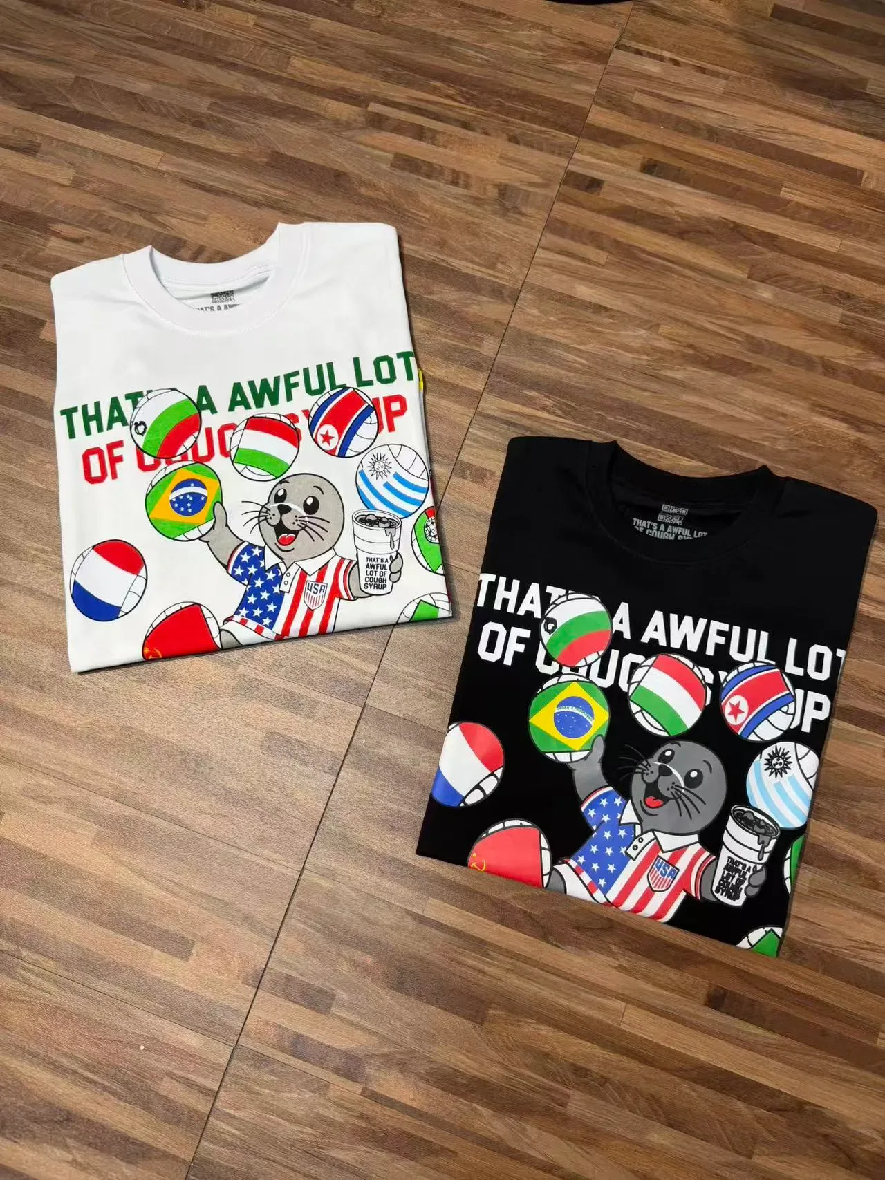 Graphic Print Crew Neck Oversized T-Shirt 15