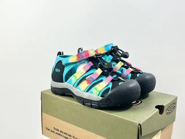 Keen Blue Black Multi-Strap Water-Ready Casual Sandals 7