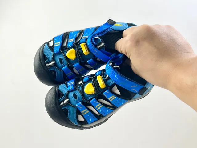 Keen Blue Black Multi-Strap Water-Ready Casual Sandals 8