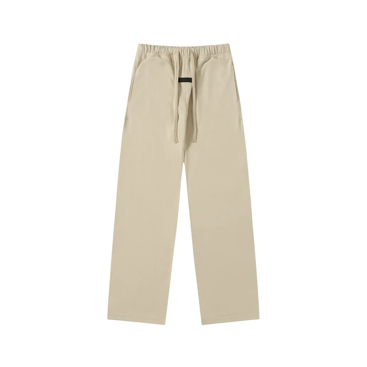 Relaxed Fit Elastic Waist Drawstring Sweatpants 2