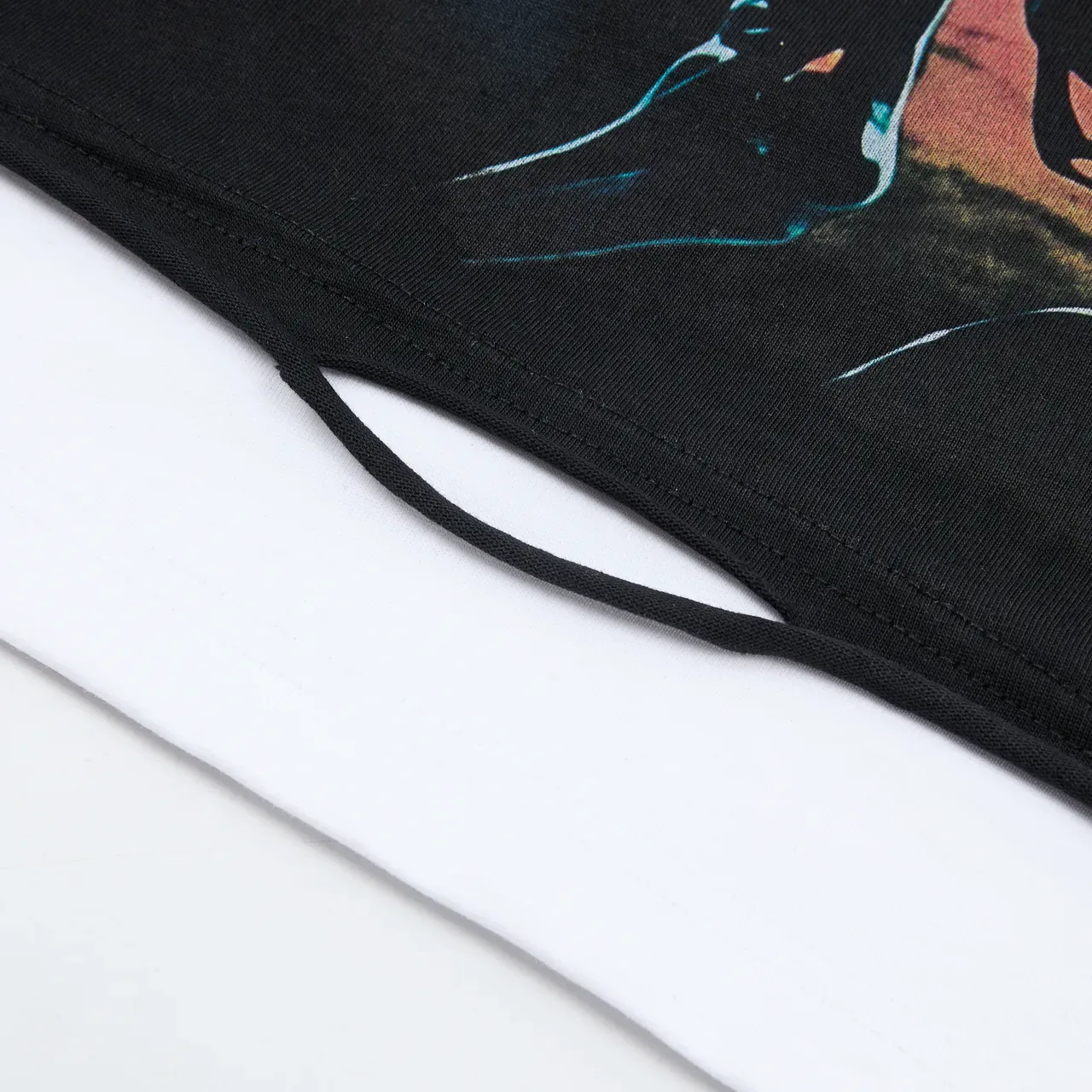 ROUGH PLAY Graphic-Print Distressed Hem T-Shirt 9