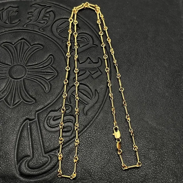 Silver Black Ball Chain Metallic Necklace 5