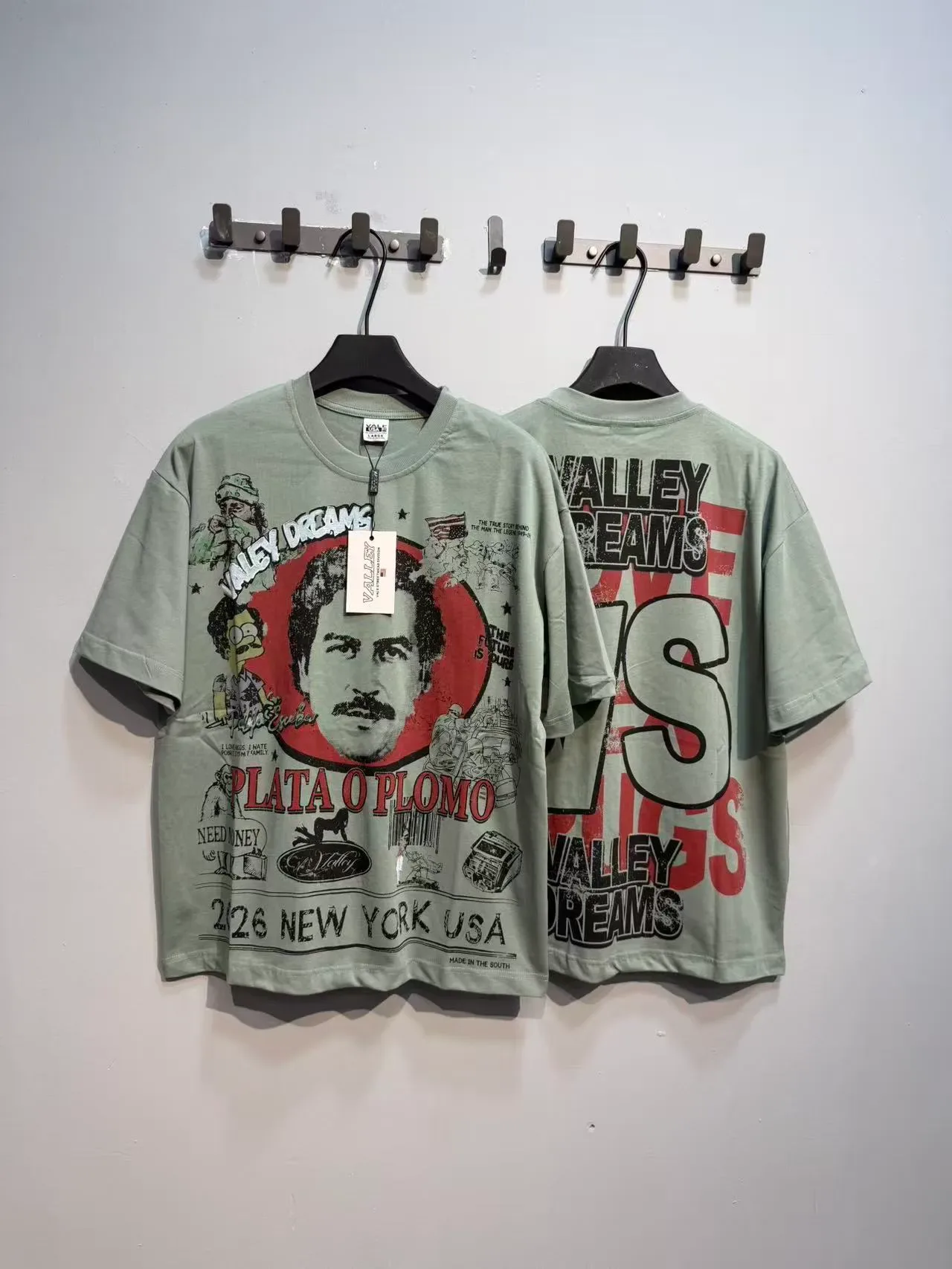 Valley Graphic Print Oversized T-Shirt 2