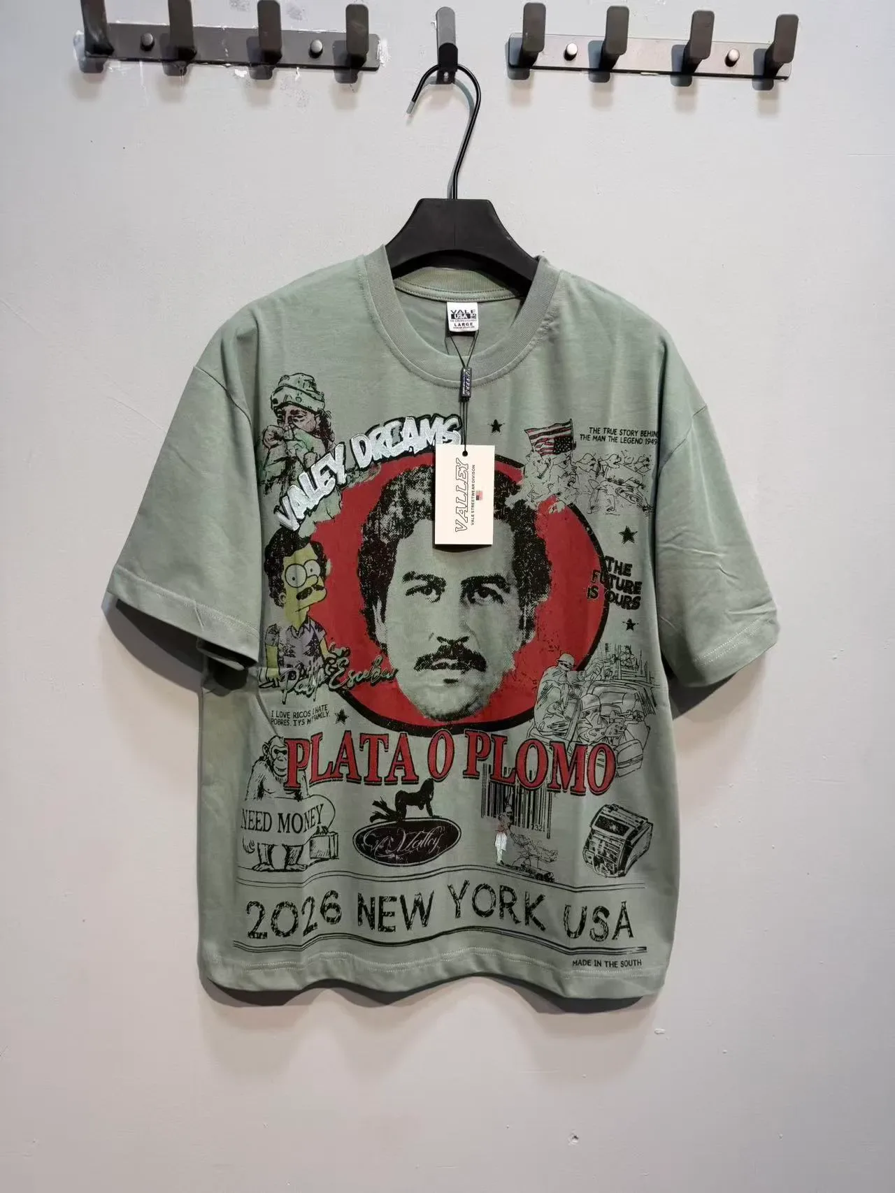Valley Graphic Print Oversized T-Shirt 3