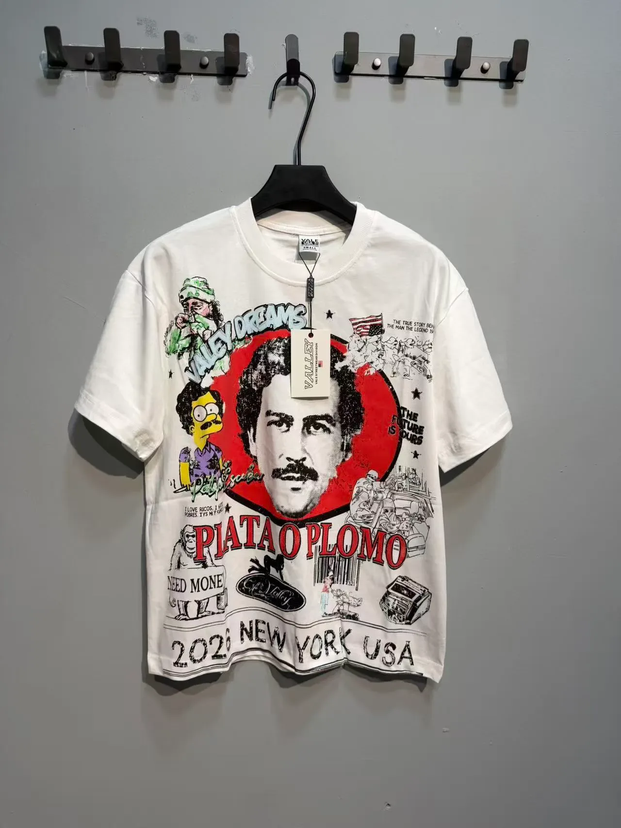 Valley Graphic Print Oversized T-Shirt 6