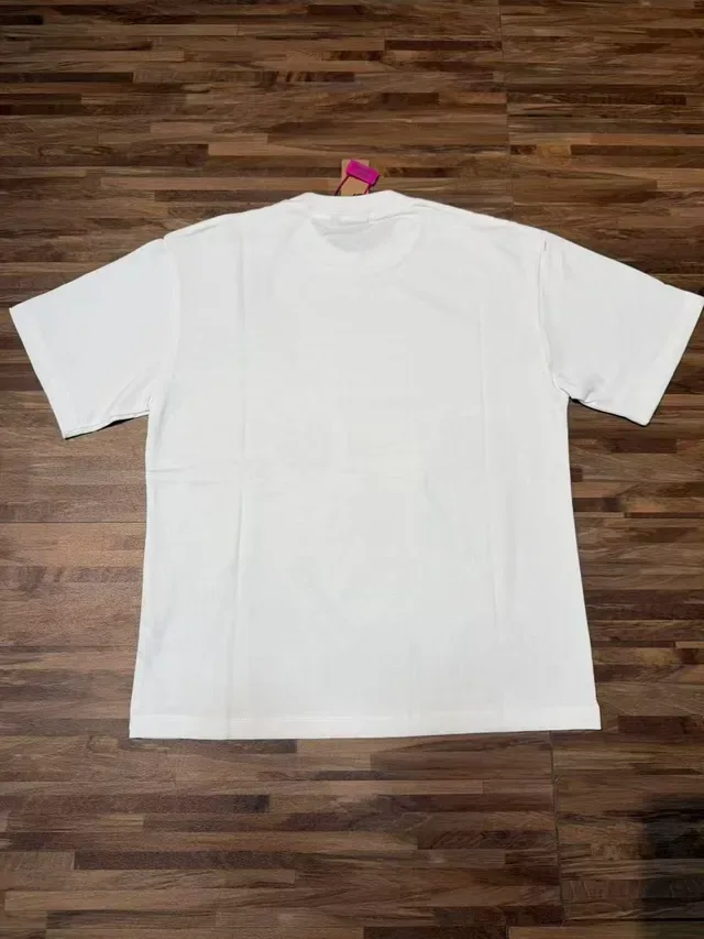 White Oversized Graphic Collage Print T-Shirt 6