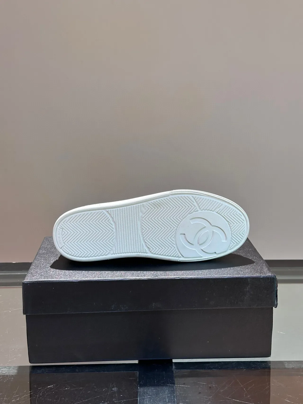 White Perforated Leather Low-Top Lifestyle Sneakers 8