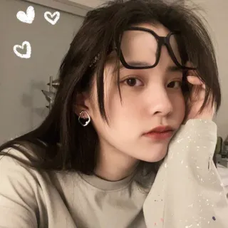 Gentle Monster काला बड़ा आयताकार ऑप्टिकल चश्मा