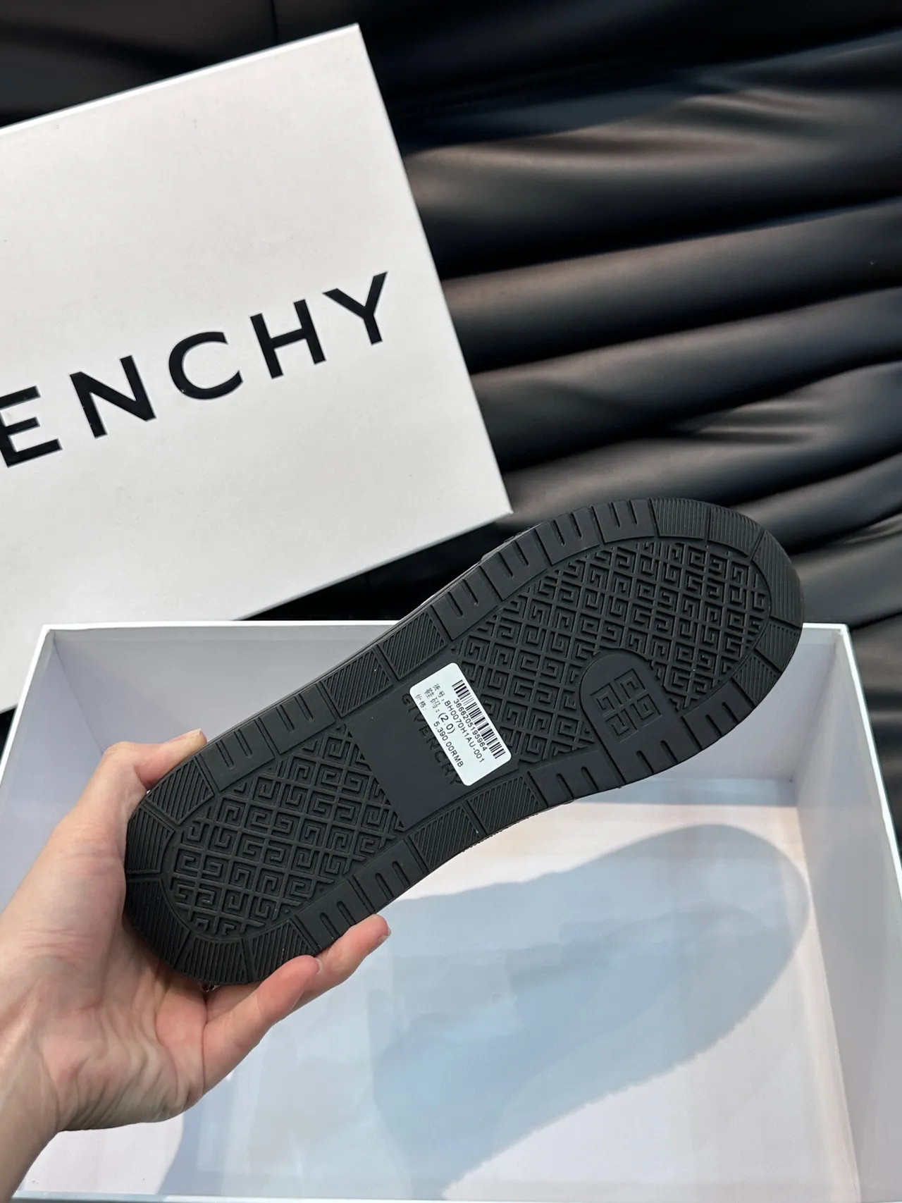 Givenchy City Sport Tênis Lifestyle de Couro Preto 9