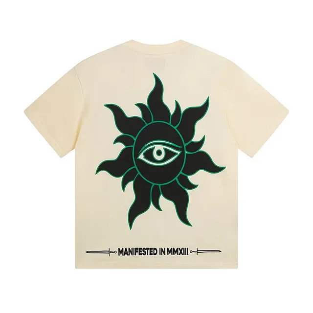 Godspeed Graphic Print Off-White Double-Sided T-Shirt 3