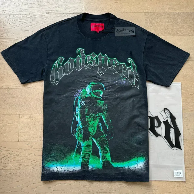 Camiseta oversized con estampado gráfico Godspeed 6