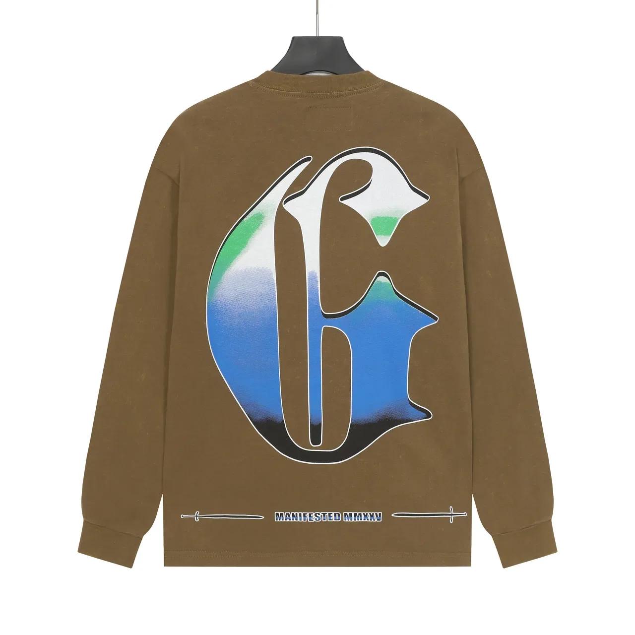 T-shirt à manches longues graphique Godspeed Grim Reaper paysage urbain 5