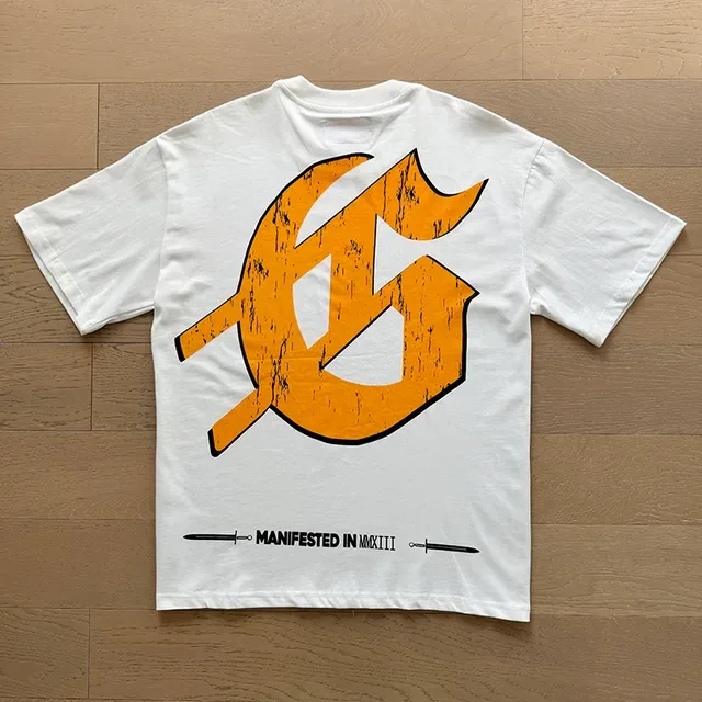 Camiseta oversized Godspeed con estampado gráfico de la Estatua de la Libertad 8