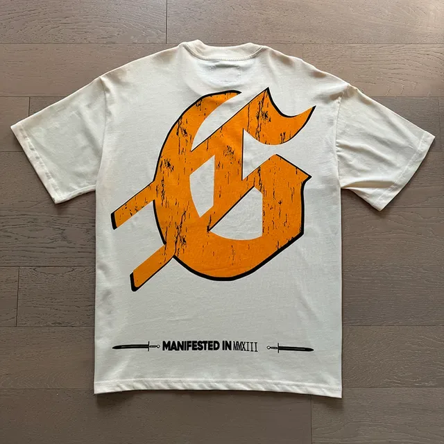 Camiseta oversized Godspeed con estampado gráfico de la Estatua de la Libertad 11