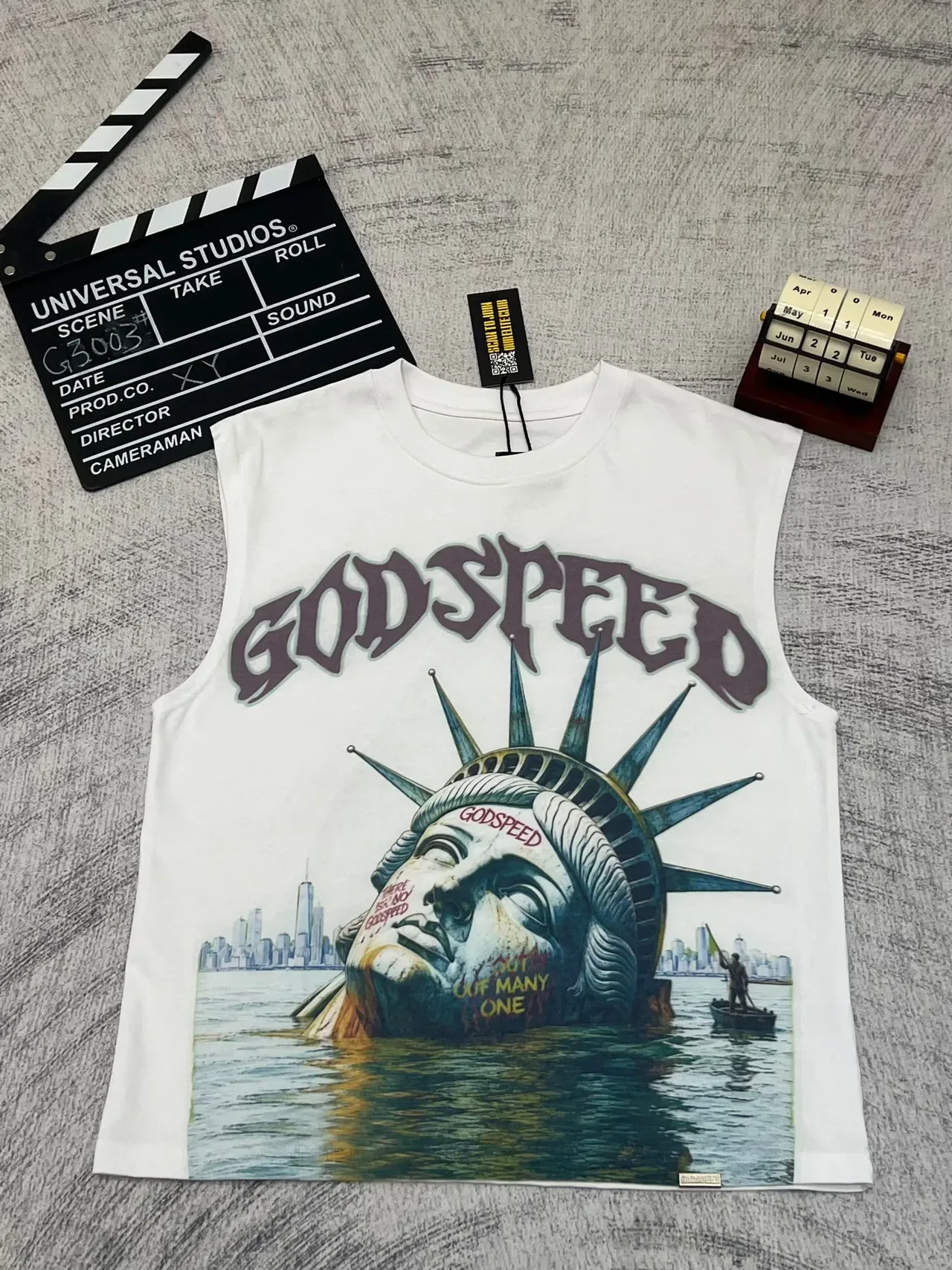 Godspeed Estatua de la Libertad Sumergida Top Gráfico 3