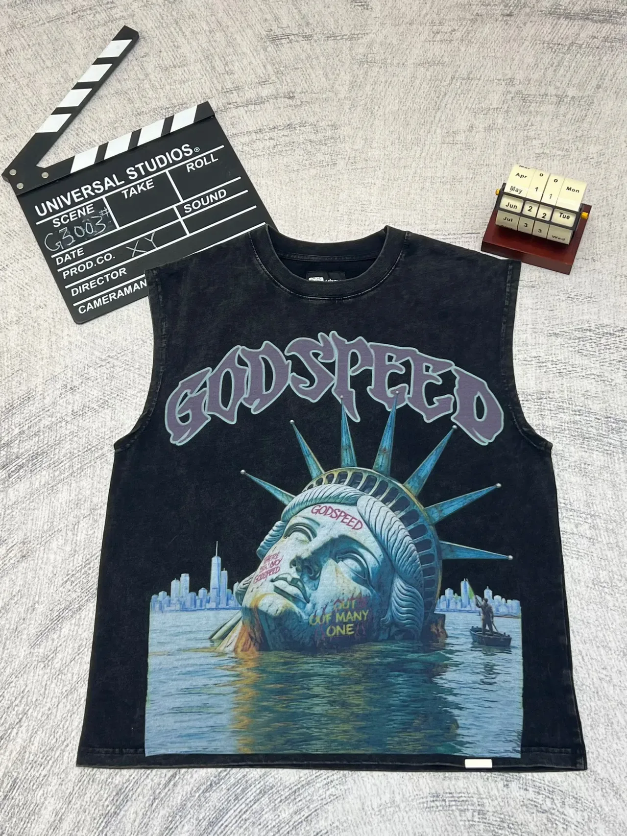 Godspeed Estatua de la Libertad Sumergida Top Gráfico 5