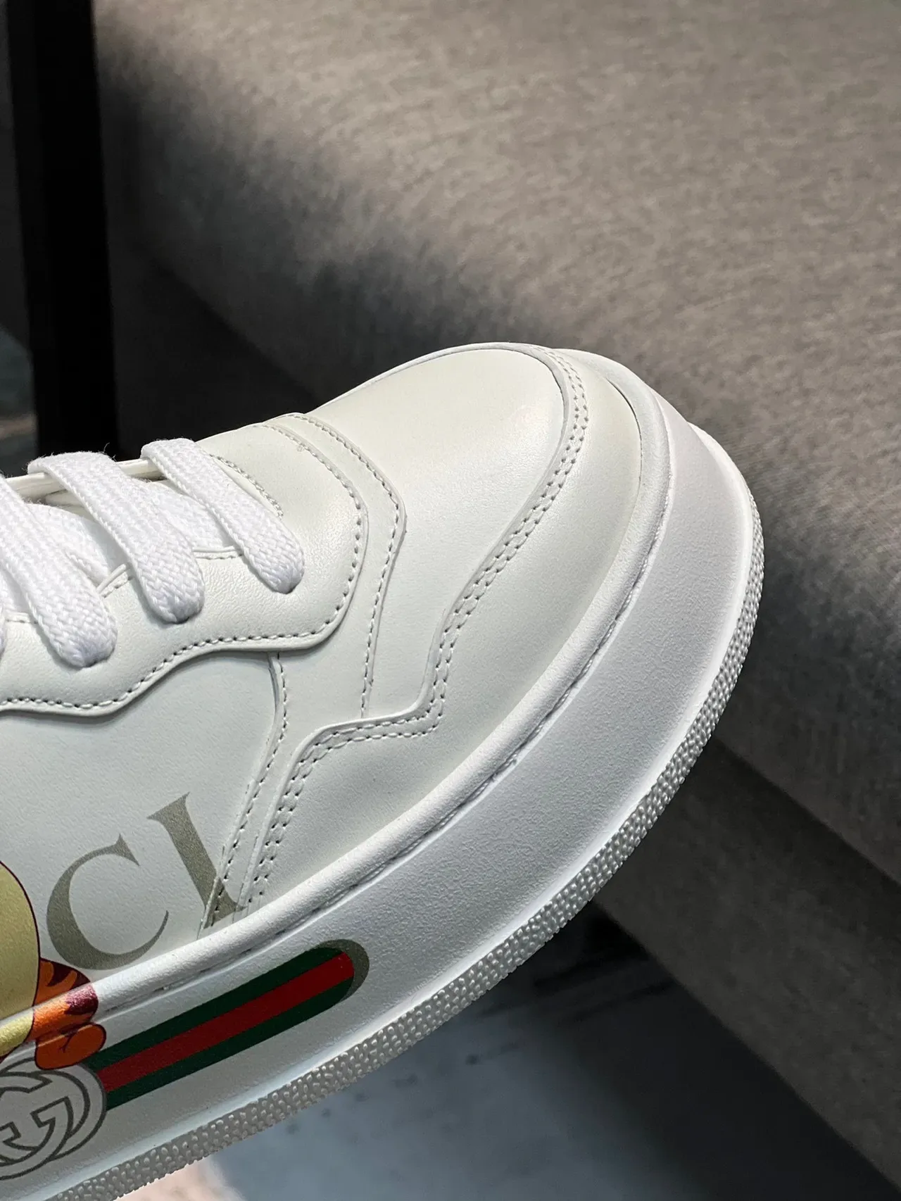 Gucci Ace Tigger Graphic सफेद लाइफस्टाइल स्नीकर 3