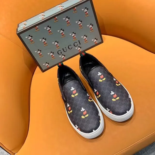 Gucci Ace x Disney Mickey Mouse Print Slip-On Loafers 6
