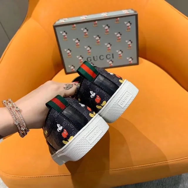 Gucci Ace x Disney Mickey Mouse Print Slip-On Loafers 7