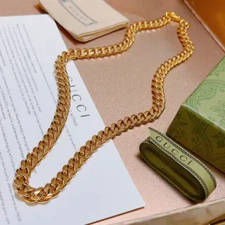 Collier Gucci Chaîne Curb-Link Doré