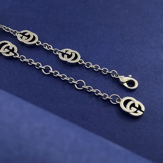 Gucci Double G Link Enamel Fruit Charm Bracelet 2