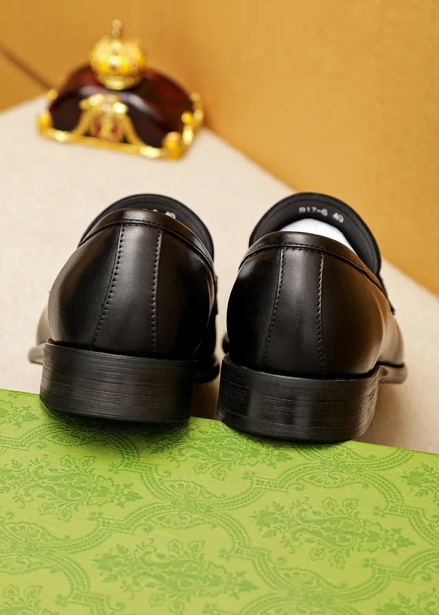 Gucci Horsebit 1955 Noir Or embossé GG monogram boucle mocassin 2