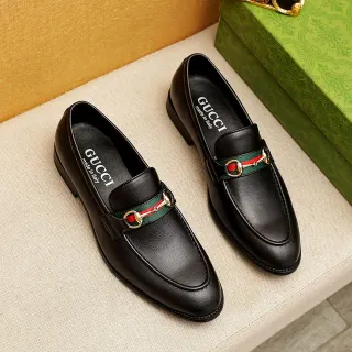 Gucci Horsebit 1955 কালো চামড়া Horsebit লোফার