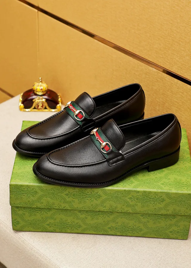 Gucci Horsebit 1955 Black Leather Horsebit Loafers 8