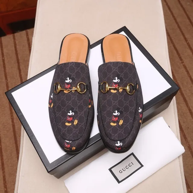 Gucci Horsebit 1955 Embroidered Character Loafers 3
