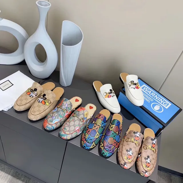 Gucci Horsebit 1955 Mickey Mouse impression loafers 7