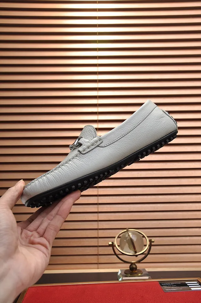 Gucci Horsebit 1955 Off-White Pebbled Leather लाफर 6