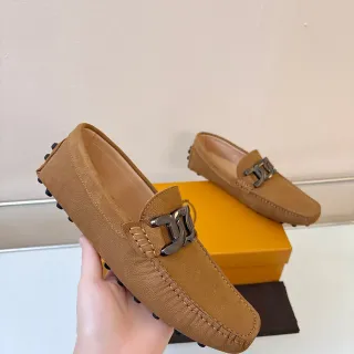 Gucci Horsebit 1955 ট্যান পেবল্ড লেদার লোফার